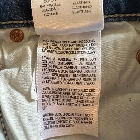 MOTHER DENIM THE SWOONER RASCAL ANKLE Where is My Mind jeans pants 24 - Picture 8 of 14